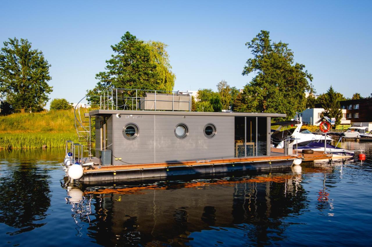 Houseboat- Dom Na Wodzie Z Sauna I Mozliwoscia Plywania Ilawa Bagian luar foto
